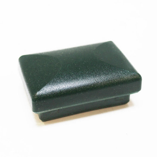 Pfostenkappe PVC ohne Überstand 60x40mm grün, grau, schwarz